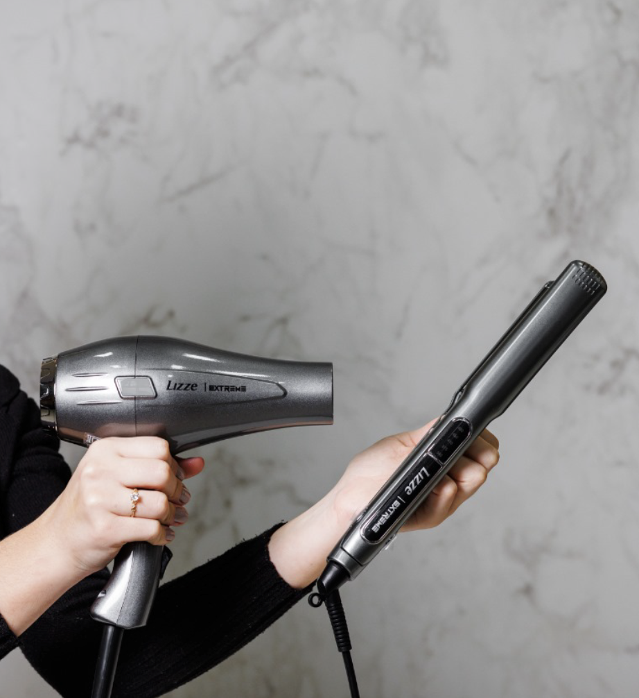 PACK SÈCHE-CHEVEUX & LISSEUR PROFESSIONNEL - LIZZE EXTRÊME